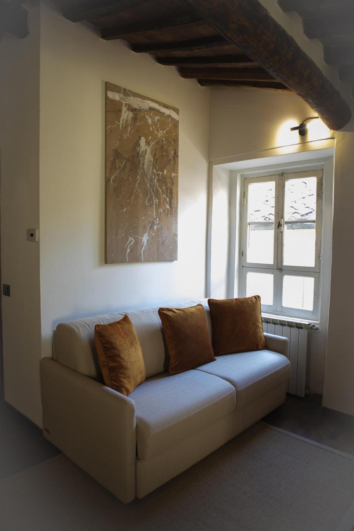 La Mansardina Beccheria Central Apartment 1 Double Bedroom, 1 Sofa Bed Lucca Exterior photo
